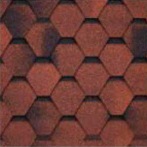 Гибкая черепица ТЕХНОНИКОЛЬ ШИНГЛАС Красный