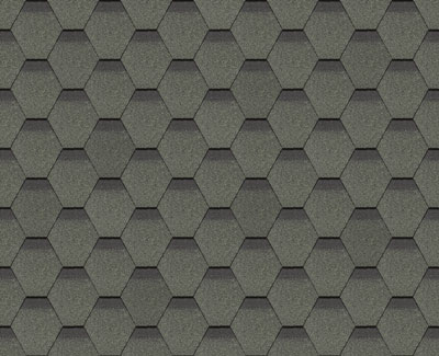 Гибкая черепица DÖCKE PIE КАРАТ Зеленый