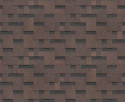 Гибкая черепица DÖCKE PIE МАТРИЦА Коричневый