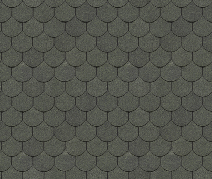 Гибкая черепица DÖCKE PIE Кольчуга Зеленый