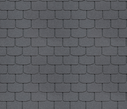 Гибкая черепица DÖCKE PIE КРОНА СЕРЫЙ