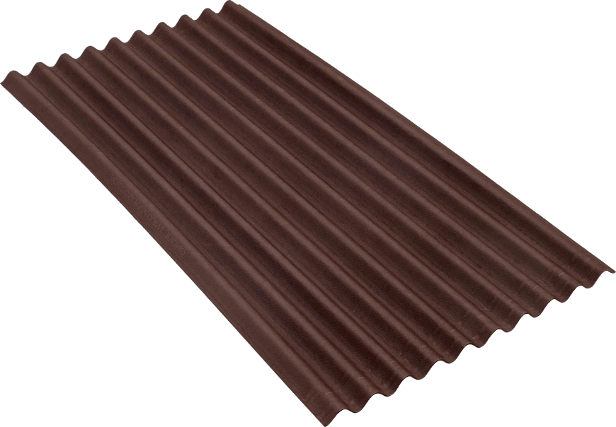 КОРИЧНЕВЫЙ ондулин