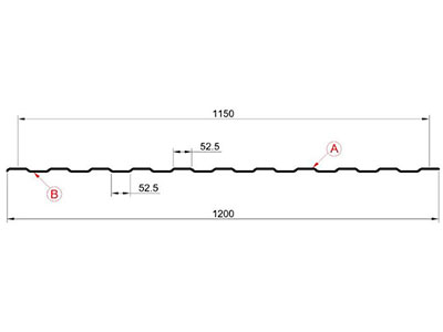 Профилированный лист C-8